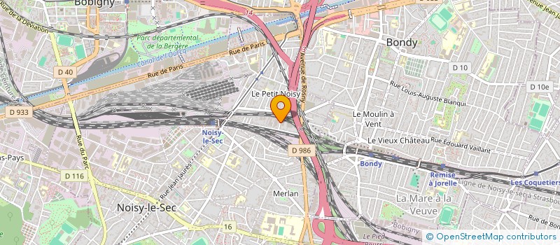 localisation de l'entreprise SCI CLEOPATRE à NOISY-LE-SEC