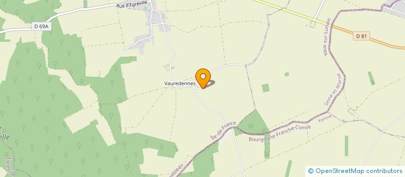 localisation de l'entreprise SCI CLEOPATRE  VILLEBEON