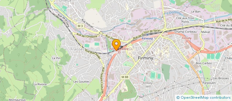 localisation de l'entreprise SCI CLEOPATRE  FIRMINY