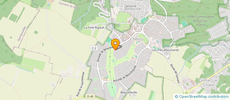 localisation de l'entreprise SCI CLEOT  GIF-SUR-YVETTE