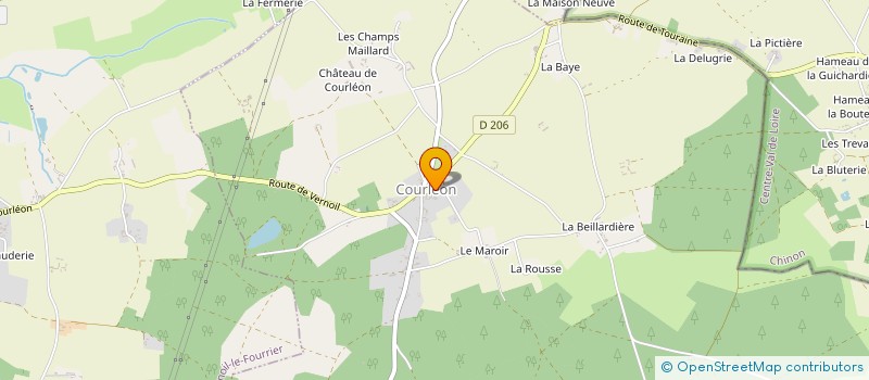 localisation de l'entreprise SCI CLEOTO  NOYANT-VILLAGES