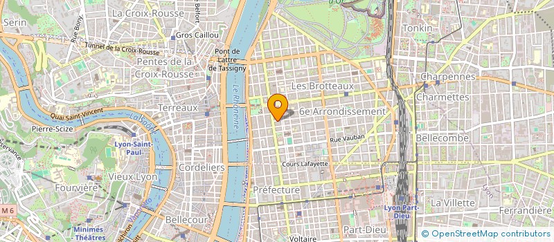 localisation de l'entreprise SCI CLEP  LYON