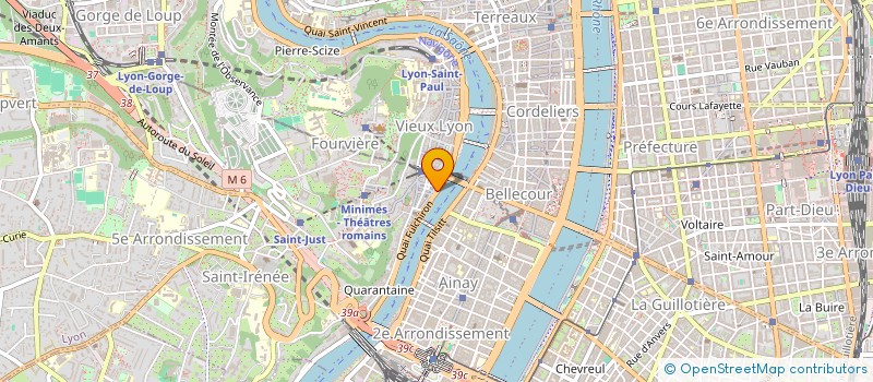 localisation de l'entreprise SCI CLEPASTE  LYON