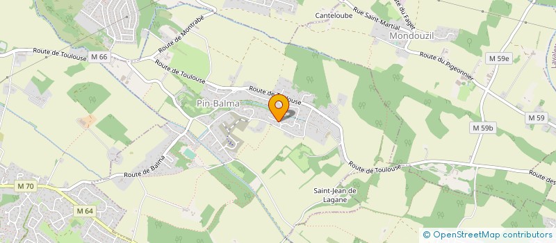 localisation de l'entreprise SCI CLEPASY  PIN-BALMA