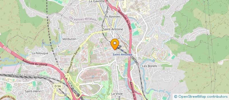localisation de l'entreprise SCI CLEPATRI à MARSEILLE