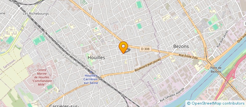 localisation de l'entreprise SCI CLEPTEN ONE  HOUILLES