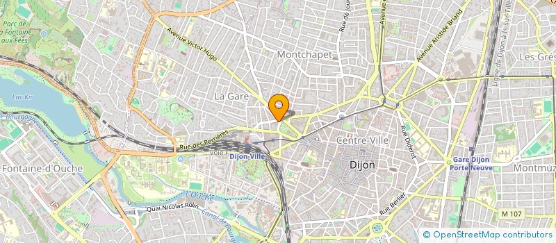 localisation de l'entreprise SCI CLERC ET CONSORTS à DIJON