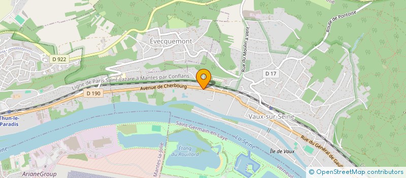 localisation de l'entreprise SCI CLERENT  ANDRESY