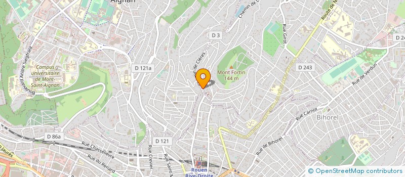 localisation de l'entreprise SCI CLERES à BOIS-GUILLAUME