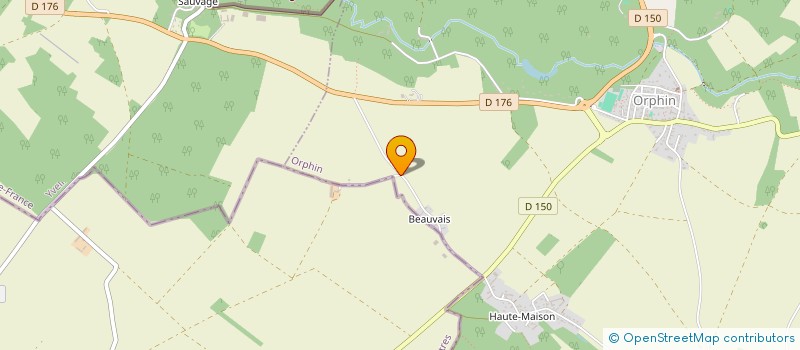 localisation de l'entreprise SCI CLERICE  ORPHIN