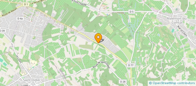 localisation de l'entreprise SCI CLERICO  PERNES-LES-FONTAINES