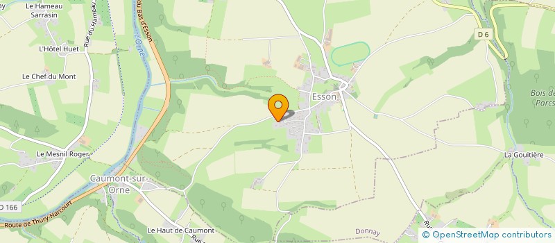 localisation de l'entreprise SCI CLERIE  ESSON