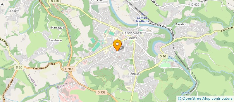 localisation de l'entreprise SCI CLERIJUVE  CAMBO-LES-BAINS