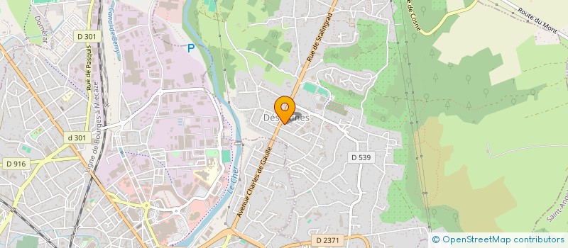 localisation de l'entreprise SCI CLERINE  DESERTINES