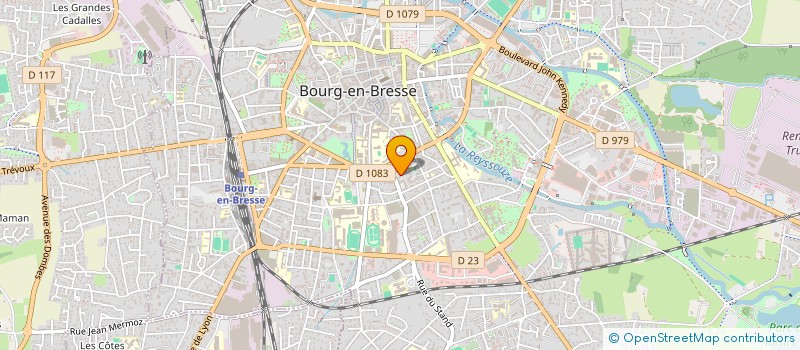 localisation de l'entreprise SCI CLERMIDY FRERE ET SOEUR à BOURG-EN-BRESSE