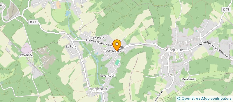 localisation de l'entreprise SCI CLERMONT-DUQUESNE  ANGICOURT