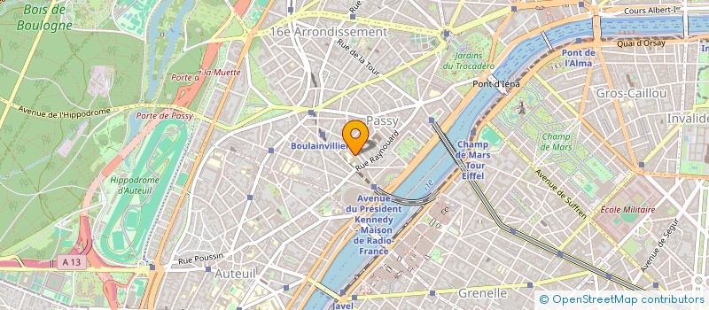 localisation de l'entreprise SCI CLERMONT FERRAND à PARIS