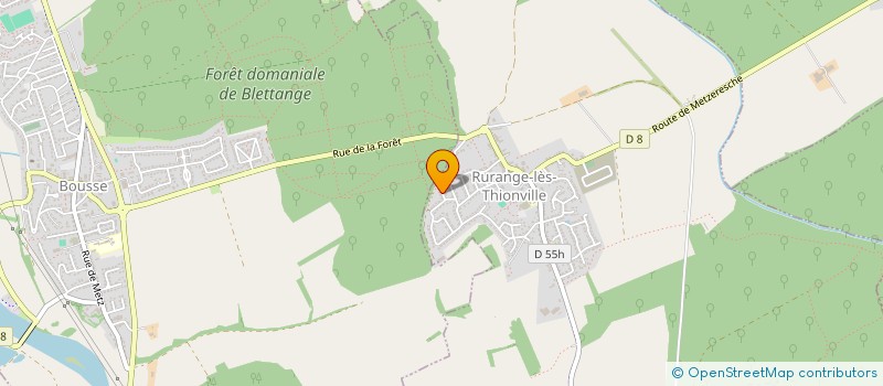 localisation de l'entreprise SCI CLERO  RURANGE-LES-THIONVILLE