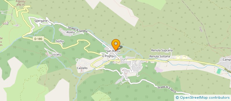 localisation de l'entreprise SCI CLEROM à LURI