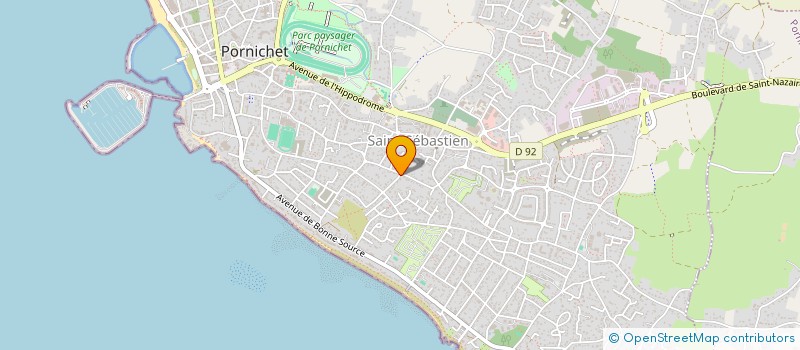 localisation de l'entreprise SCI CLERON à PORNICHET