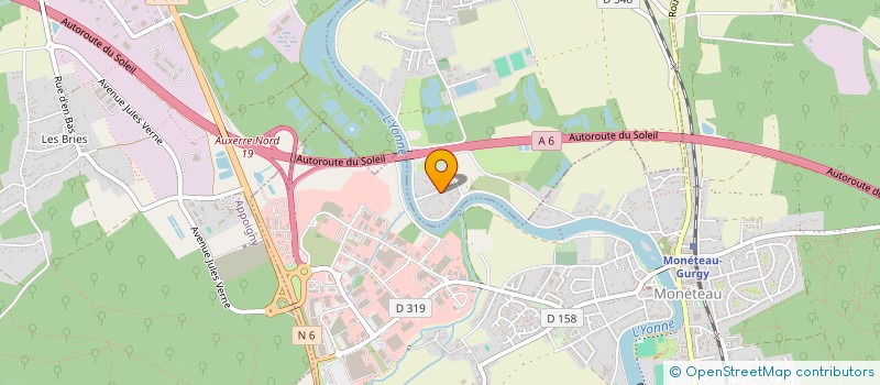 localisation de l'entreprise SCI CLES EN MAINS  GURGY