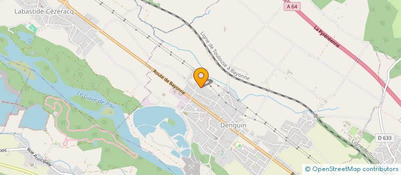 localisation de l'entreprise SCI CLESI  DENGUIN