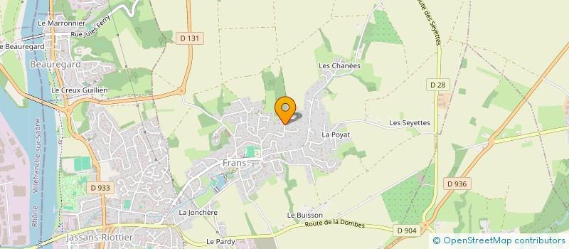 localisation de l'entreprise SCI CLESIPE à FRANS