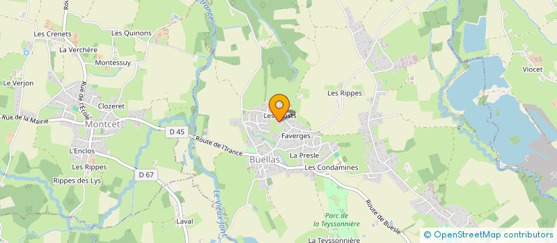 localisation de l'entreprise SCI CLESSY  BUELLAS