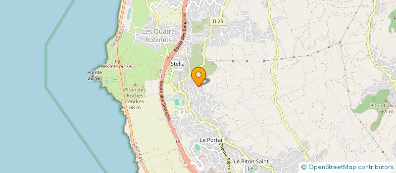 localisation de l'entreprise SCI CLEUDS à SAINT-LEU