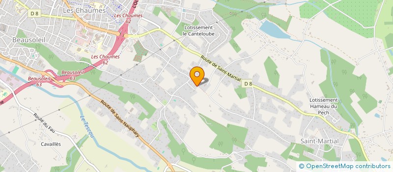 localisation de l'entreprise SCI CLEVA  MONTAUBAN