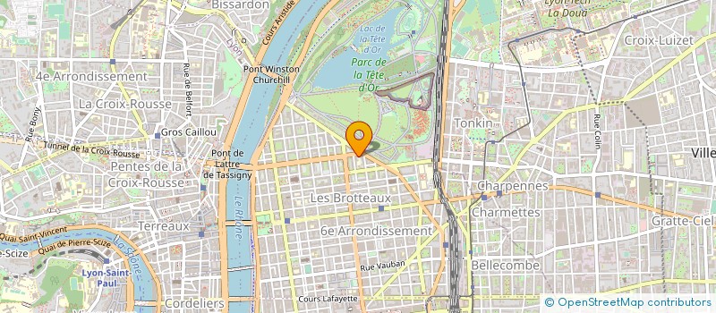 localisation de l'entreprise SCI CLEVAL  LYON