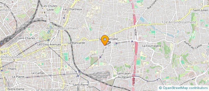 localisation de l'entreprise SCI CLEVIE à MARSEILLE