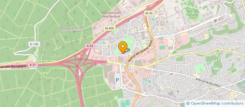 localisation de l'entreprise SCI CLG  LAXOU