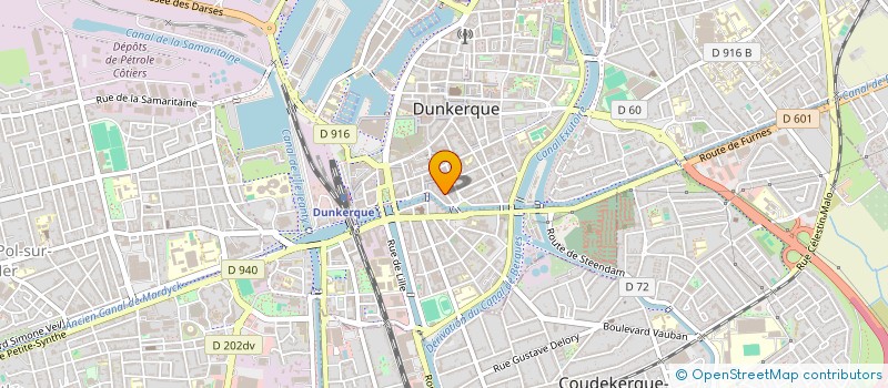 localisation de l'entreprise SCI CLGB à DUNKERQUE