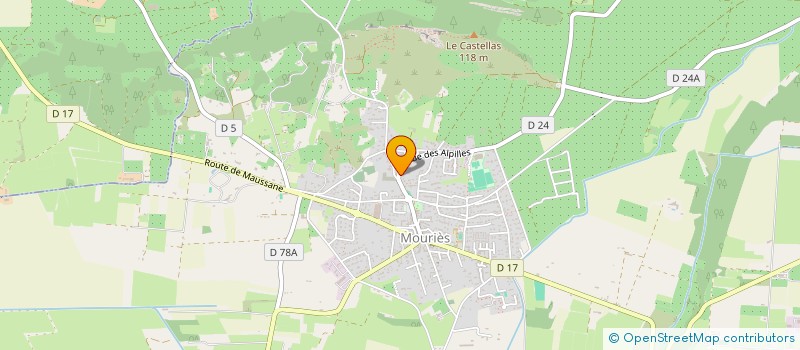 localisation de l'entreprise SCI CLIERANN  MOURIES