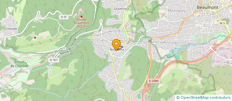 localisation de l'entreprise SCI CLIERZOU  CEYRAT