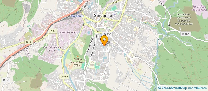 localisation de l'entreprise SCI CLIMAT 1 à GARDANNE