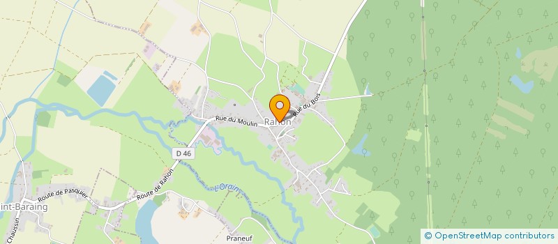 localisation de l'entreprise SCI CLIMMO  RAHON