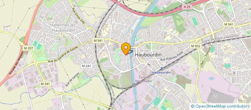 localisation de l'entreprise SCI CLINIC IMMO  HAUBOURDIN