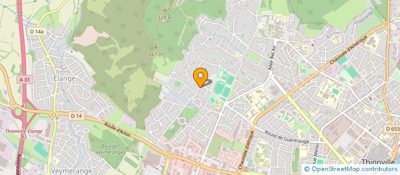 localisation de l'entreprise SCI CLINIDENT à THIONVILLE