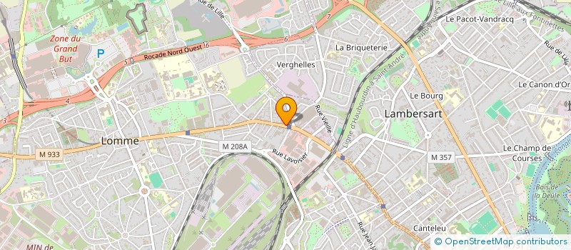 localisation de l'entreprise SCI CLINIQUE VETERINAIRE SAINT BERNARD à LILLE