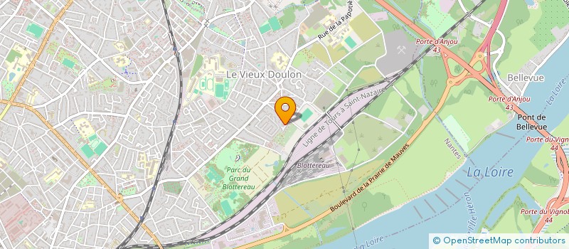 localisation de l'entreprise SCI CLIO à NANTES