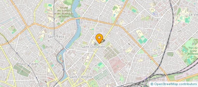localisation de l'entreprise SCI CLIO à NANTES