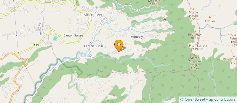 localisation de l'entreprise SCI CLIO  LE MORNE-VERT