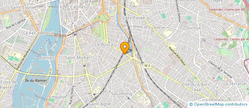localisation de l'entreprise SCI CLIOU à TOULOUSE