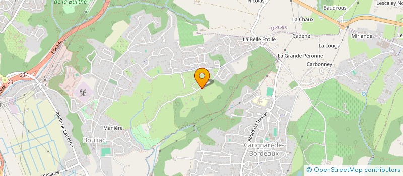 localisation de l'entreprise SCI CLIP IMMOBILIER  BOULIAC