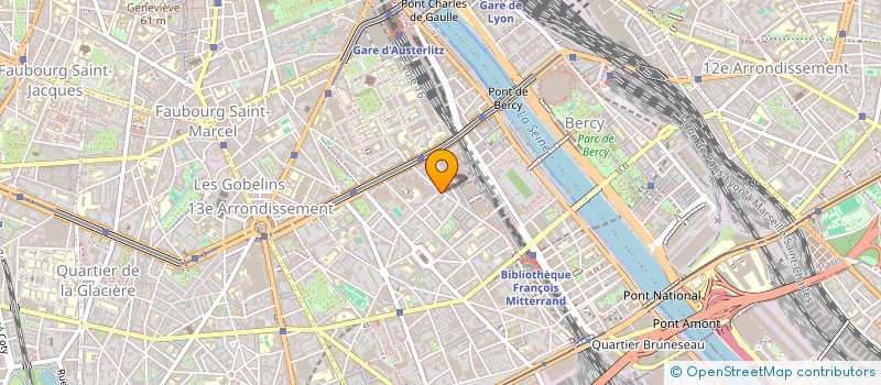 localisation de l'entreprise SCI CLISSON CHEVALERET  PARIS