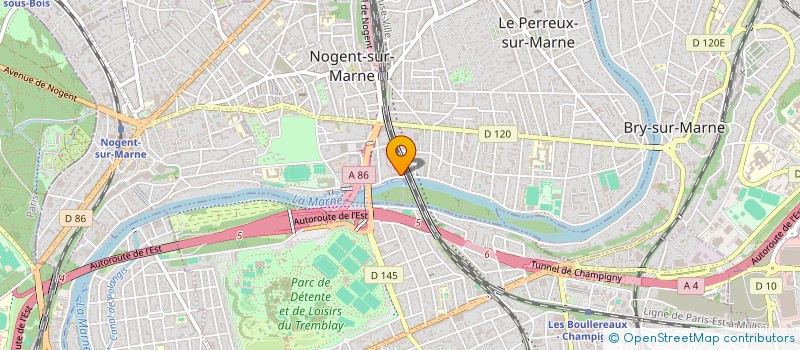 localisation de l'entreprise SCI CLJ  NOGENT-SUR-MARNE