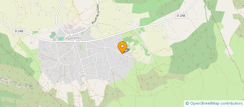 localisation de l'entreprise SCI CLJ  EYGALIERES