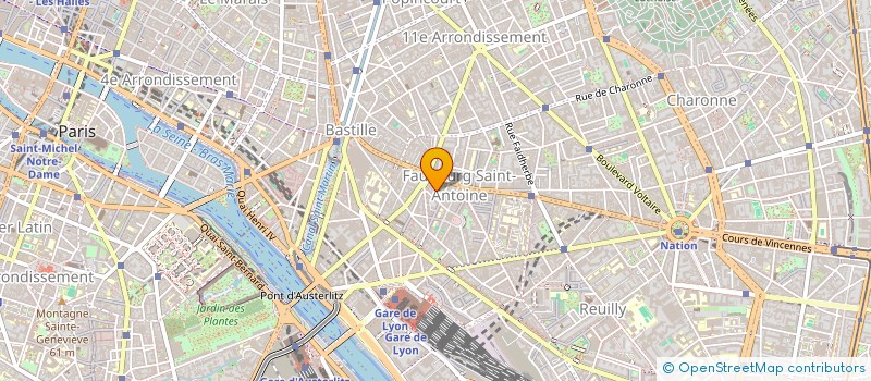 localisation de l'entreprise SCI CLJ  PARIS